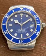 New Arrival!! Copy Submariner Rolex Wall Clock Silver & Blue For Sale
